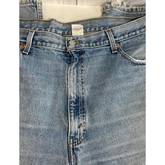 Vintage Levis 550 Jeans Men's 40 x 29 Blue 550 Denim Relaxed Fit (42x30) 1999 - Picture 3 of 10